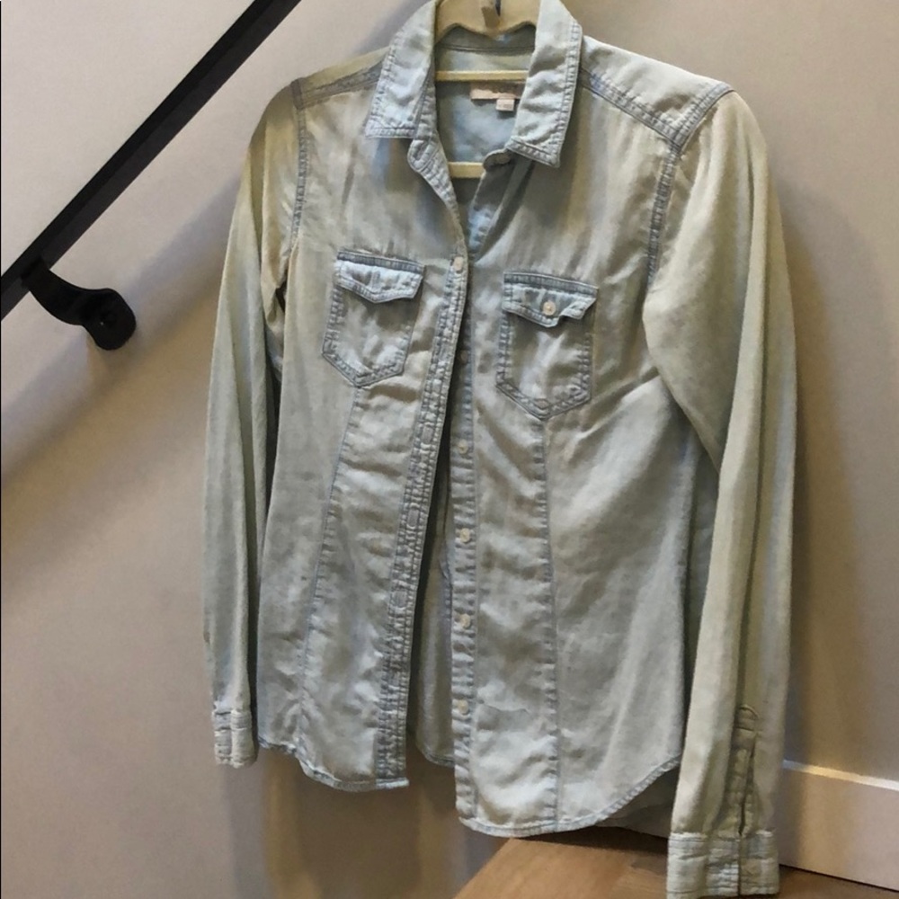 Loft chambray shirt - XS